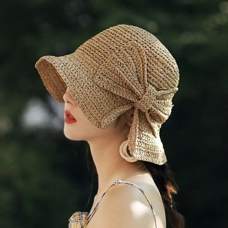 straw hat fashion