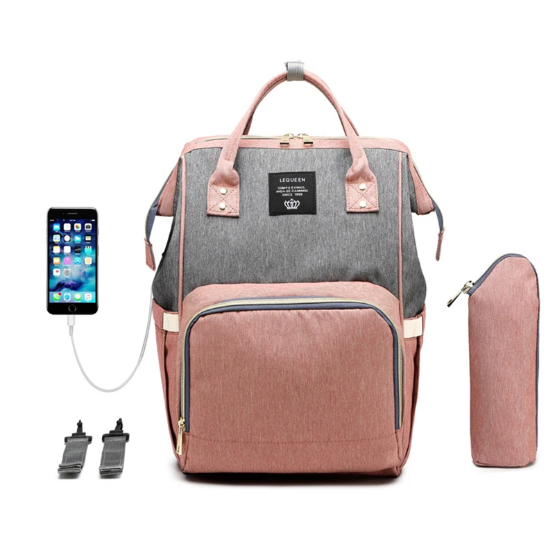 LEQUEEN Fashion USB Mummy Maternity 