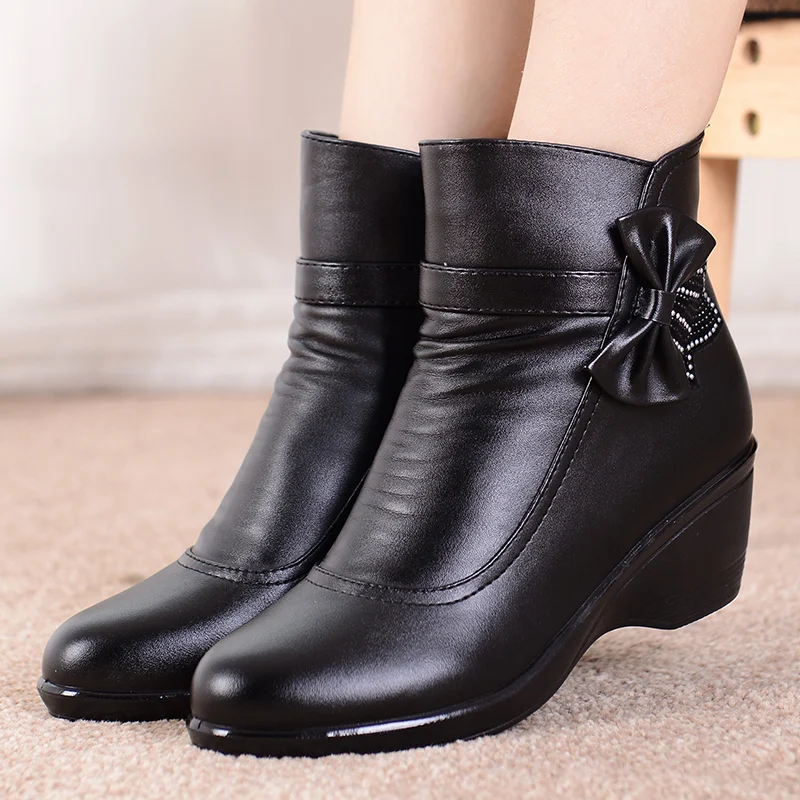 ladies comfy winter boots