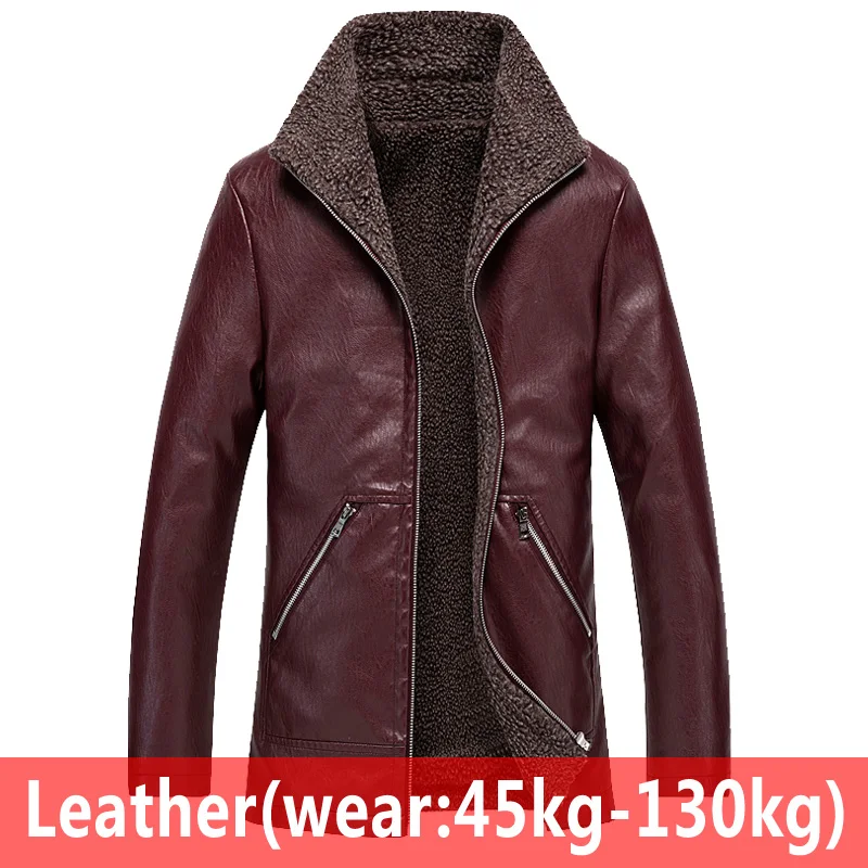 plus size fur lined leather jacket