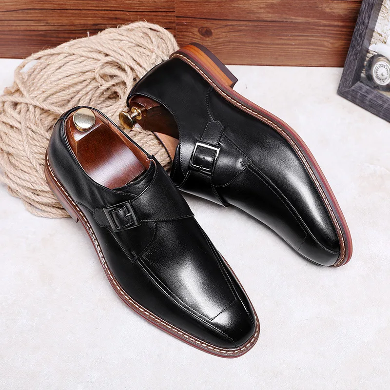 formal real leather shoes