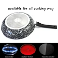 Master Star PFOA Free Snowflake Ceramic Coating Fry Pan Non-Stick Skillets Egg Steak Pans Induction Cooker preview-3