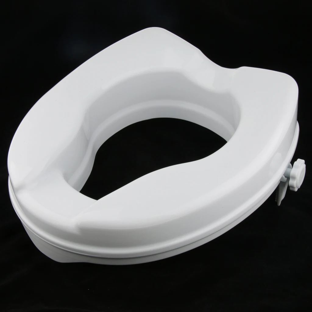Купить Здоровье 1 Piece Pregnant Women Patient Elderly Handicapped Toilet Seat Riser 2 Inch
