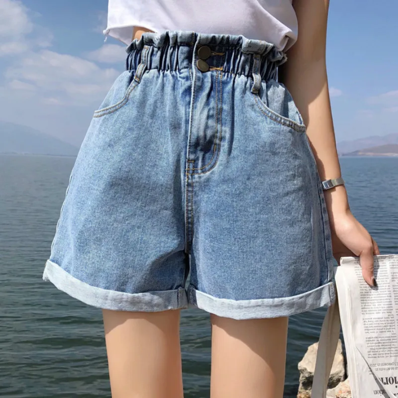 Plus Size Summer Black Women's Denim 
