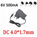 6V 500mA 0.5A High quality Universal AC DC Power Supply Adapter Wall Charger For Omron M2 Basic Blood Pressure Monitor Charger preview-1