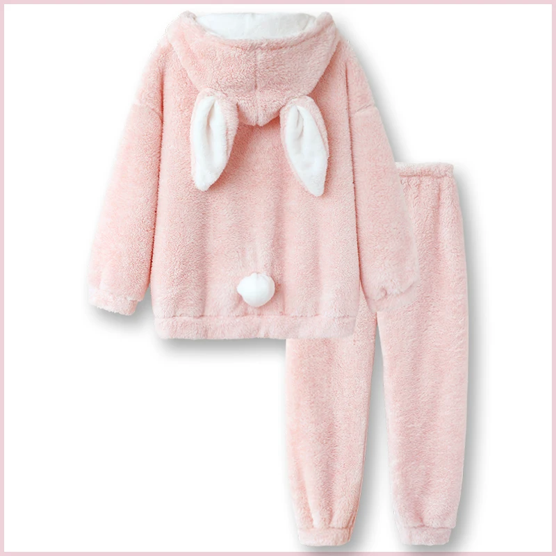 Cute Winter Pajamas Set Women Lolita 
