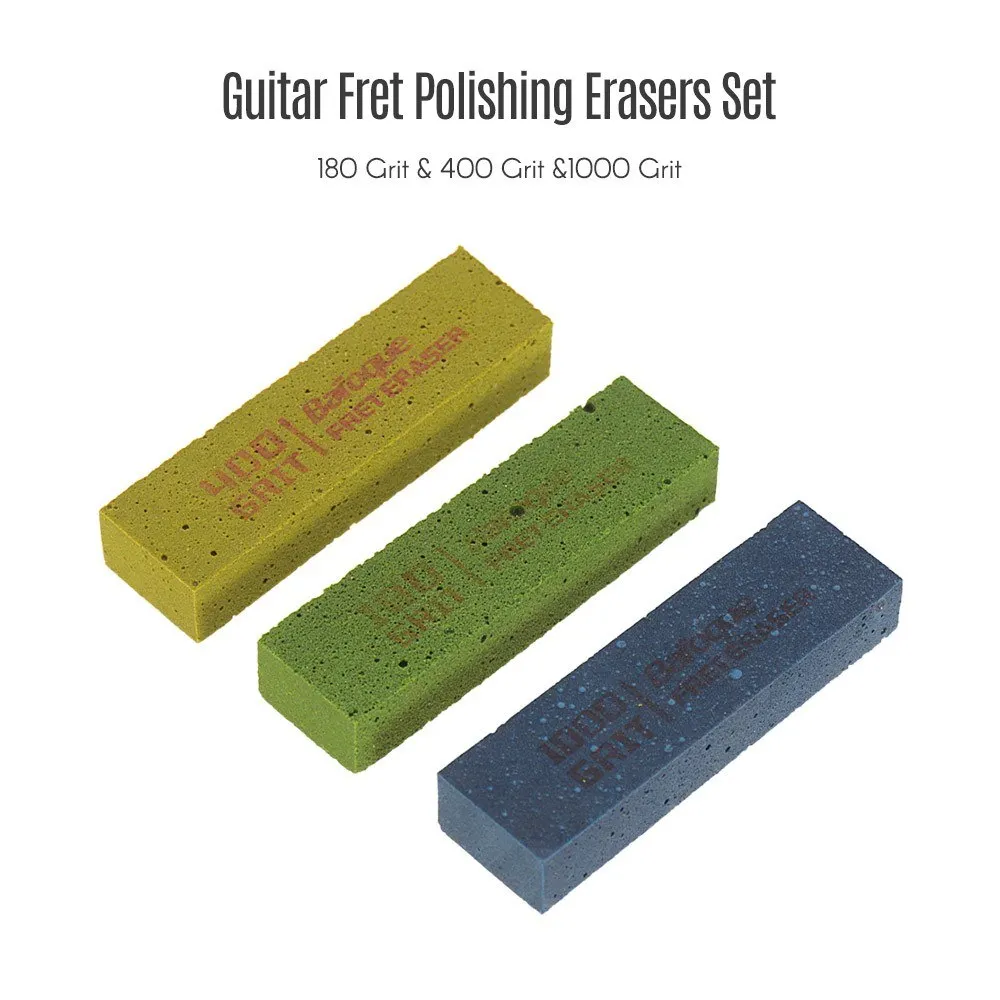 guitar fret polishing erasers