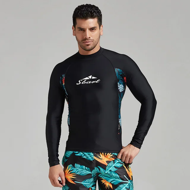 long sleeve uv swim top