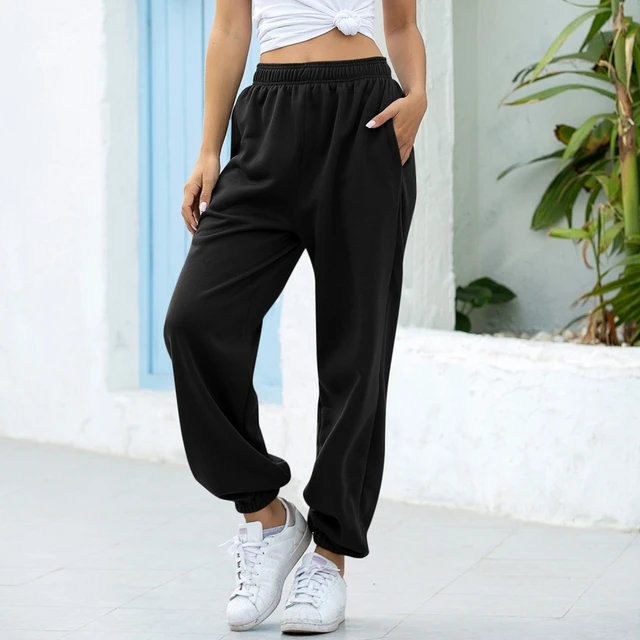 baggy cuffed joggers