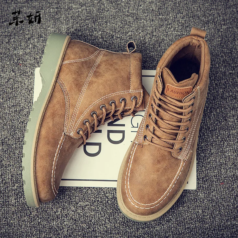 Men's High Top Boots Ankle Dr Martin 