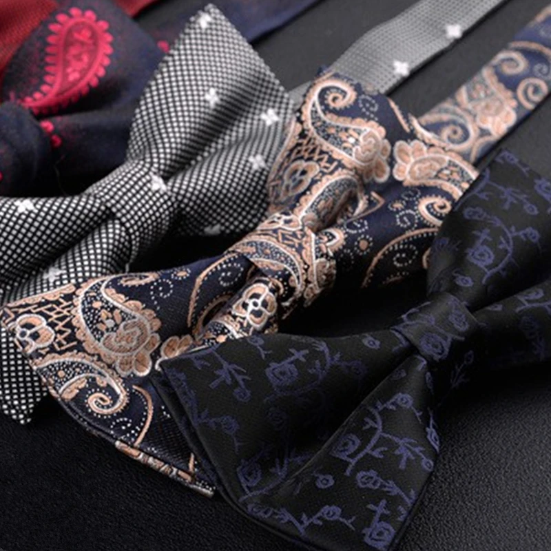 bow ties for men Wedding Butterfly Dog Man Gift Bowtie Formal Dresses Ribbon Neck Bow Accessoires Tie Classic Wholesale-animated-img