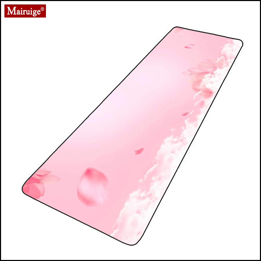 long pink mouse pad