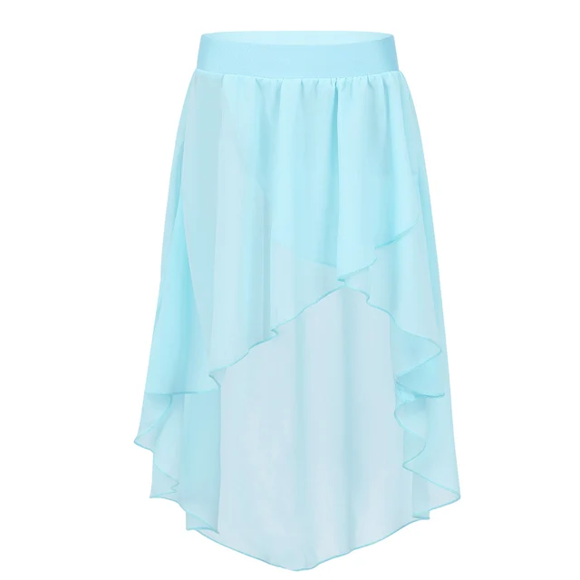 chiffon skirt elastic waist