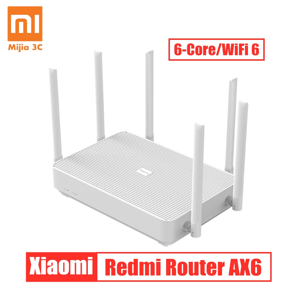 Купить Сети | New Xiaomi Redmi Router AX6 WiFi 6 Qualcomm 6-core 2.4G ...