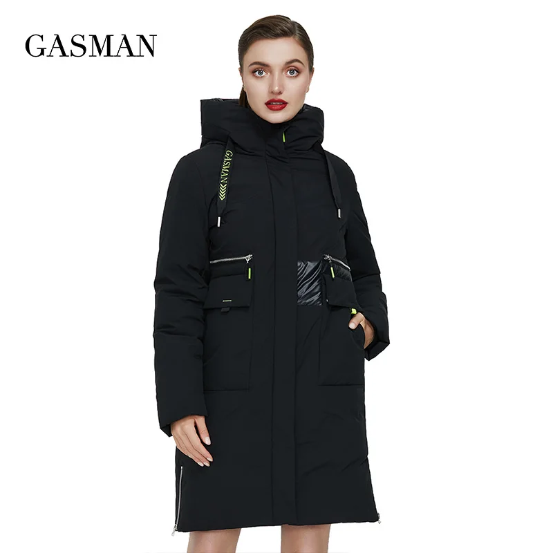 black womens down coat