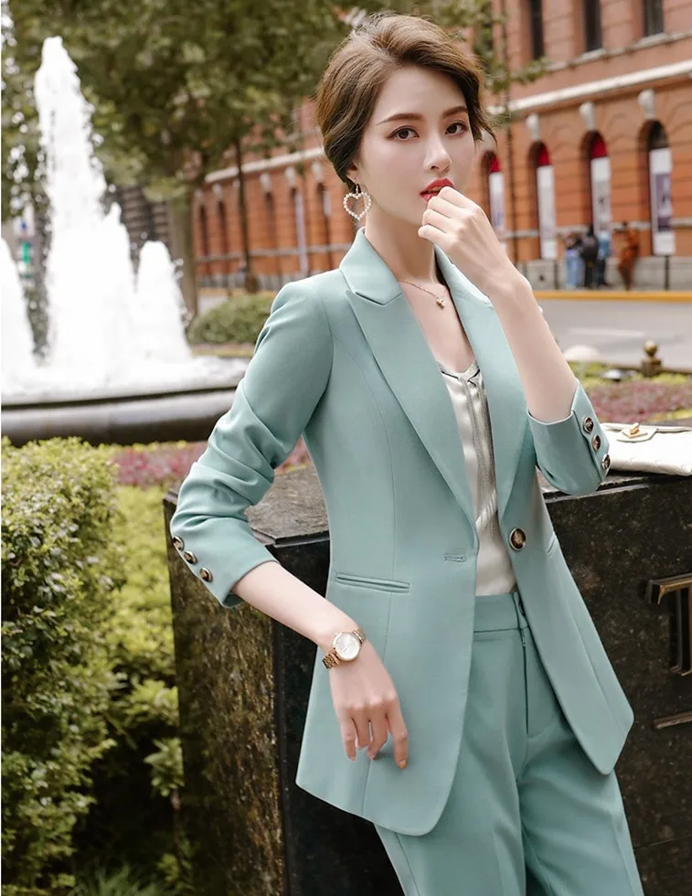 Office Work clothing Women suits formal 