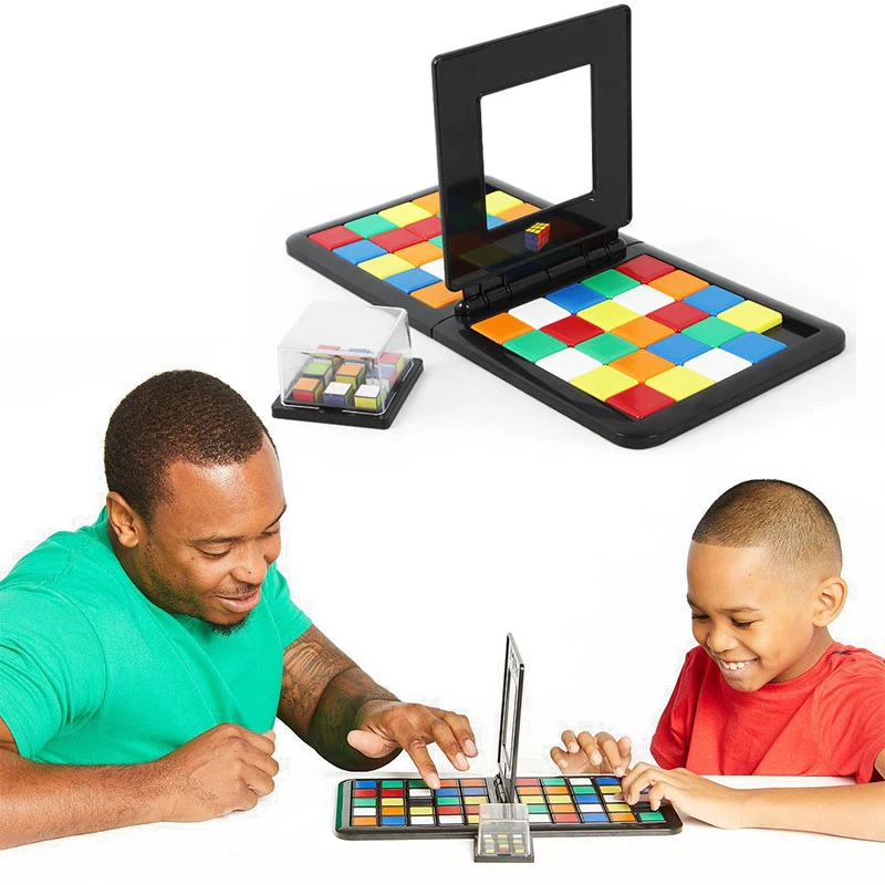 Купить Головоломки и игры | Color Battle Square Race Game Parent-Child ...