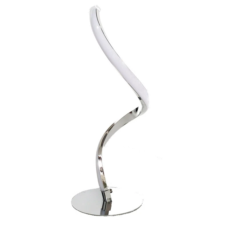 curved desk lamp