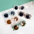 Children Boy Girl Cute Leopard Double Color Cartoon Bear Shape Round Sunglasses Kids Vintage Sunglasses UV400 Protection Classic preview-6