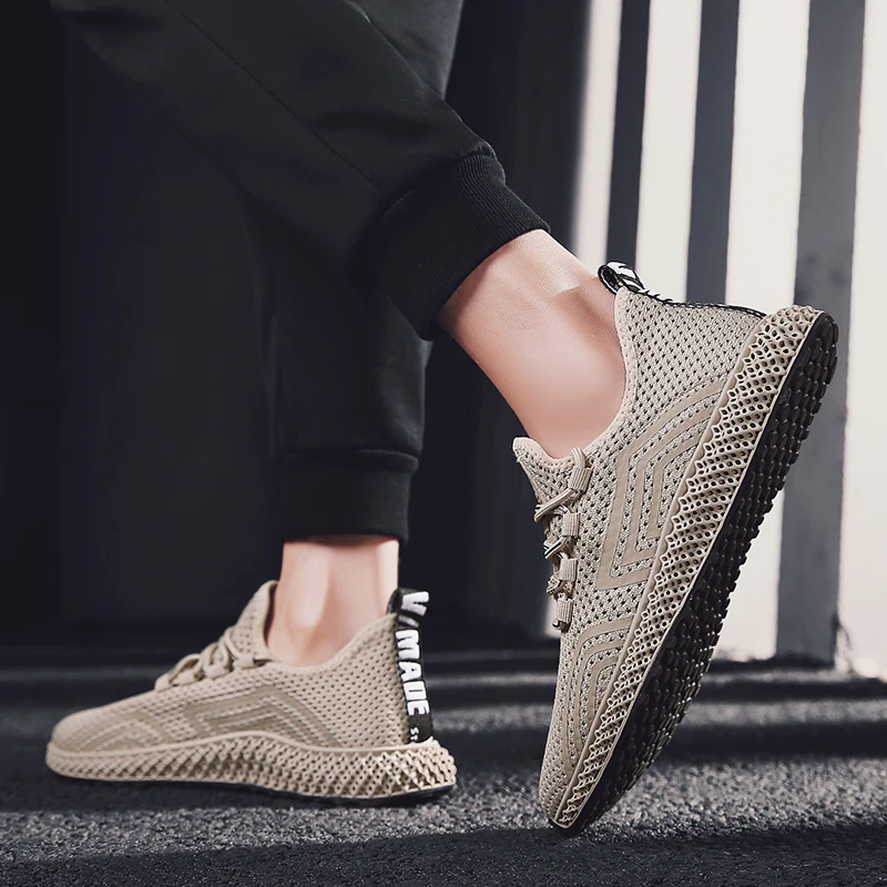 Men summer shoes 2022 breathable mesh 