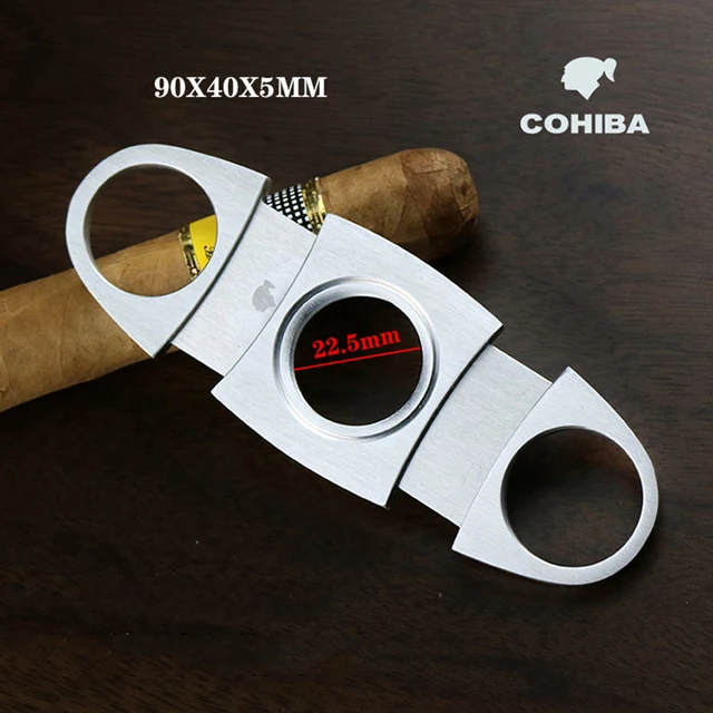 Купить Товары для дома COHIBA Cigar Cutter New Stainless Steel Metal