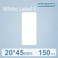 White 20X45mm