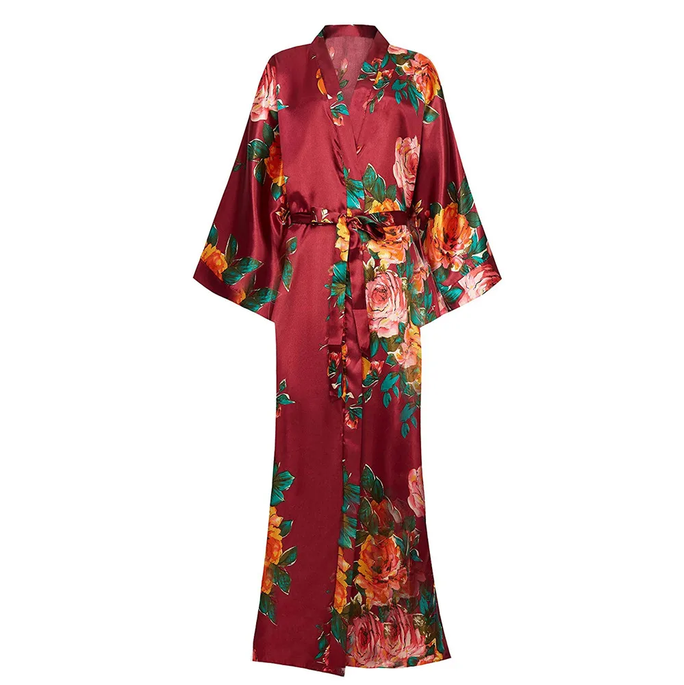 Exquisite Print Flower Women Wedding 