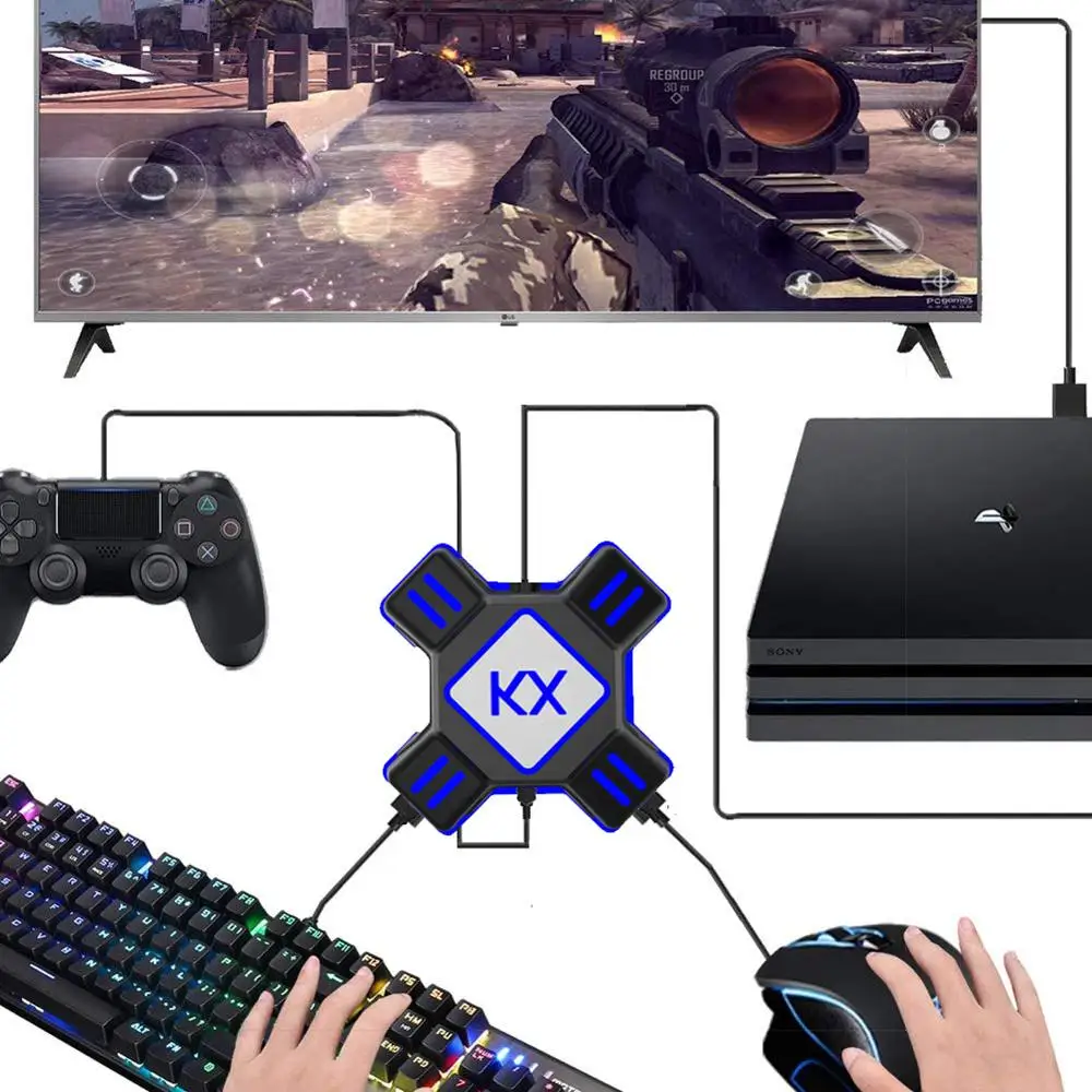 playstation 4 keyboard and mouse games