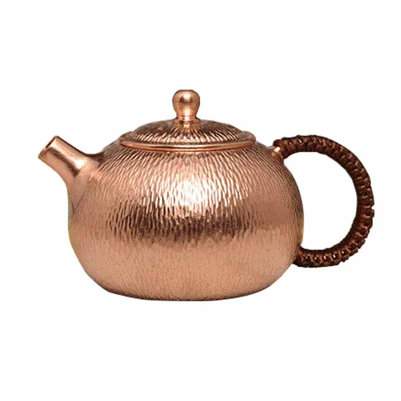 red copper kettle