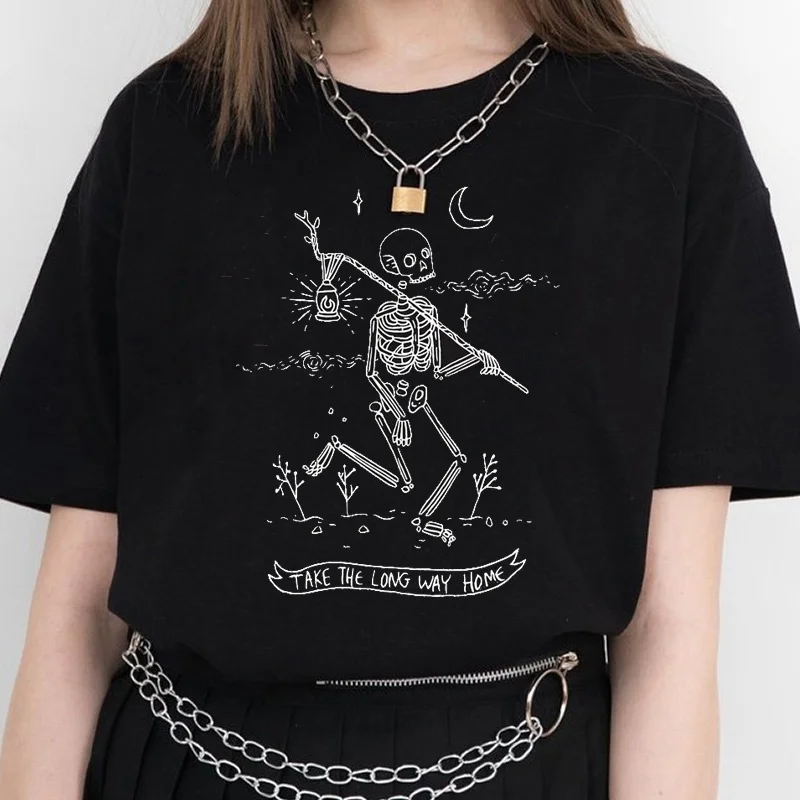 Tumblr Grunge Aesthetic black Tee Hipster