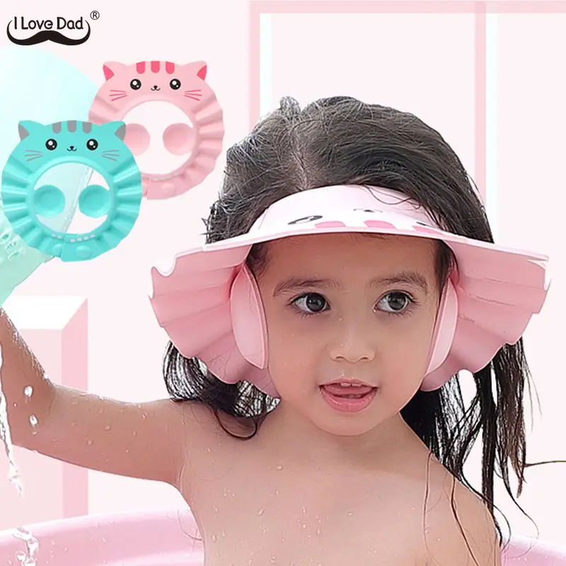 Cute Cartoon Baby Shower Cap Newborn 