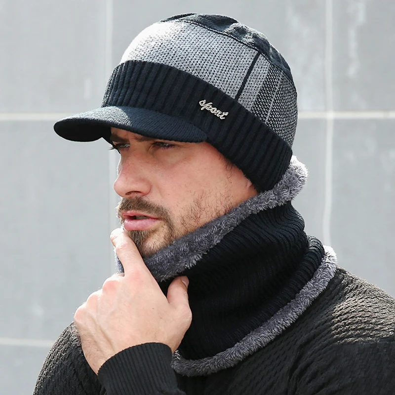 snow cap for men