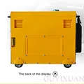 Fully automatic silent household diesel generator set 5000w / 220V single phase power generation equipment preview-2