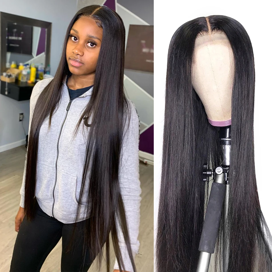 long straight hair