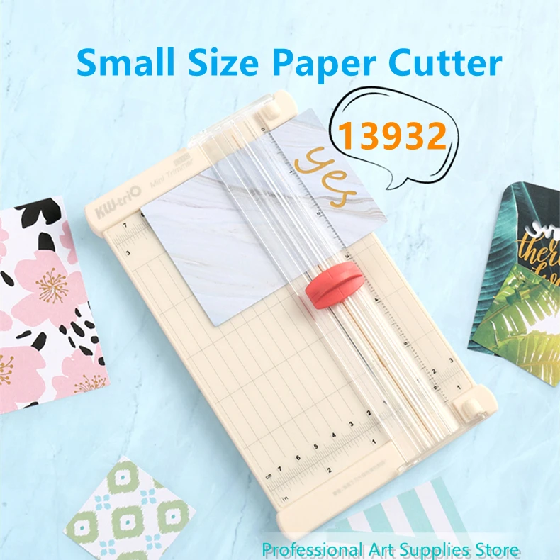 KW-trio 13095 Paper Trimmer Scoring Board 7 in 1 Craft Paper Cutter Blades  Scoring Tool with Paper Folding for Making Photo