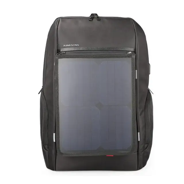 2021 Solar Panel Men Tech Backpack 