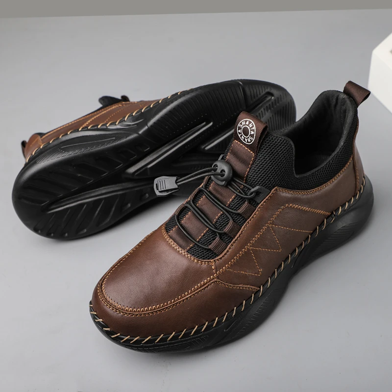 casual mens shoes brown