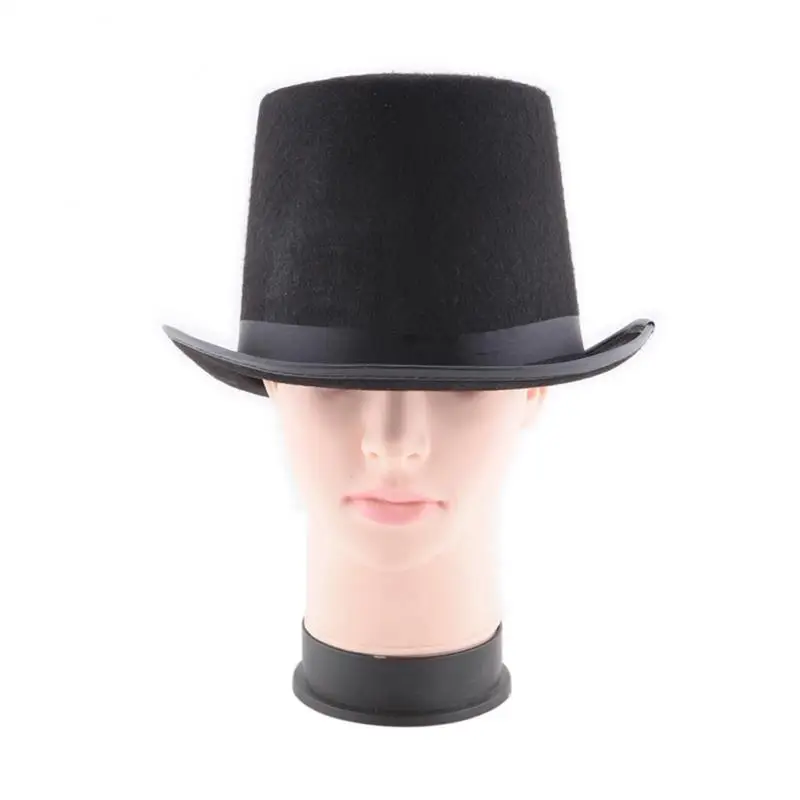 High Hat Halloween Hats Caps Flat Black