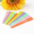 1Set(20PCs/Set)  Multicolor Plastic Sewing Needles For Crafts Clothing Shoes DIY Kniting Needles Cusp Crochet Hooks