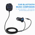 12-24V Bluetooth Car Kit Wireless Receiver for Hands-Free Calling Support AUX Music Streaming USB Car Charger preview-6