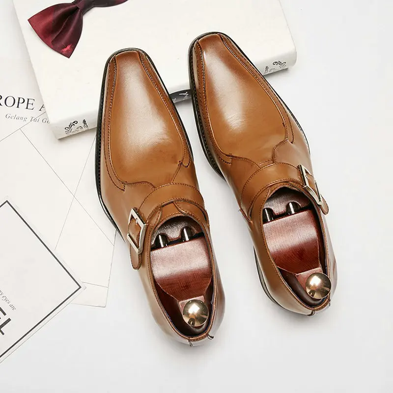 Business Wedding Suit men Dress Loafers