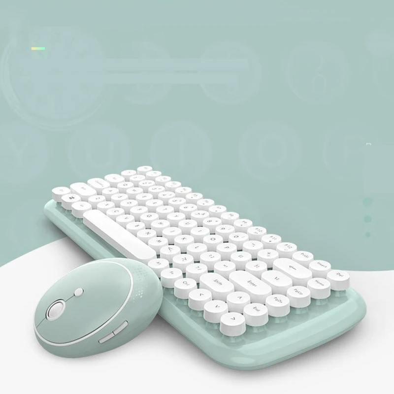 keyboard and mouse green