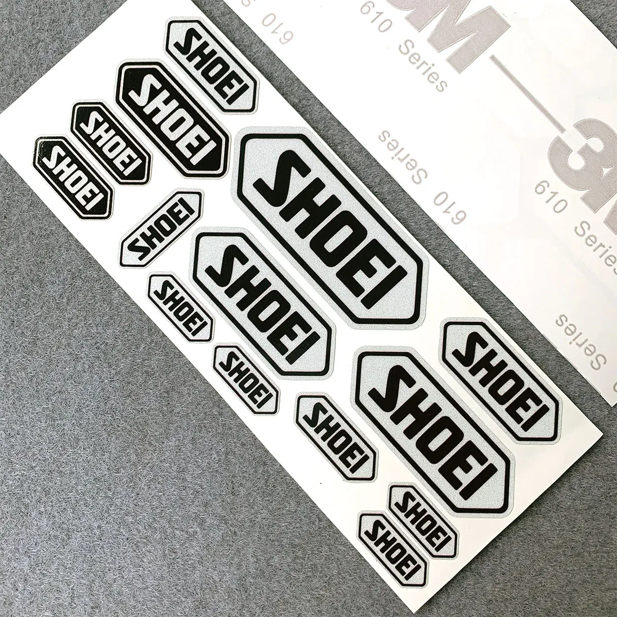 shoei logo sticker