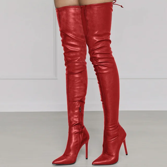 thigh high boots number one shoes