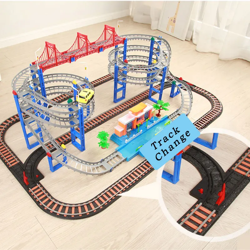 track changing train set