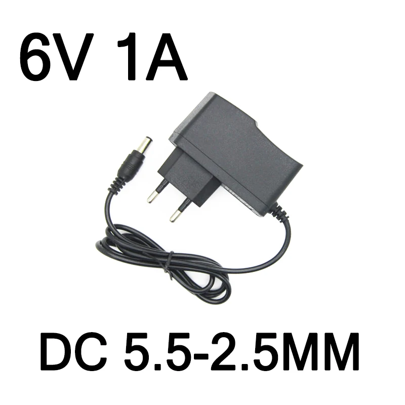 AC 100-240V to DC 6V 1A 1000ma power supply adapter charger For Blood Pressure Monitor sphygmomanometer tonometer B.Well PRO-33-animated-img