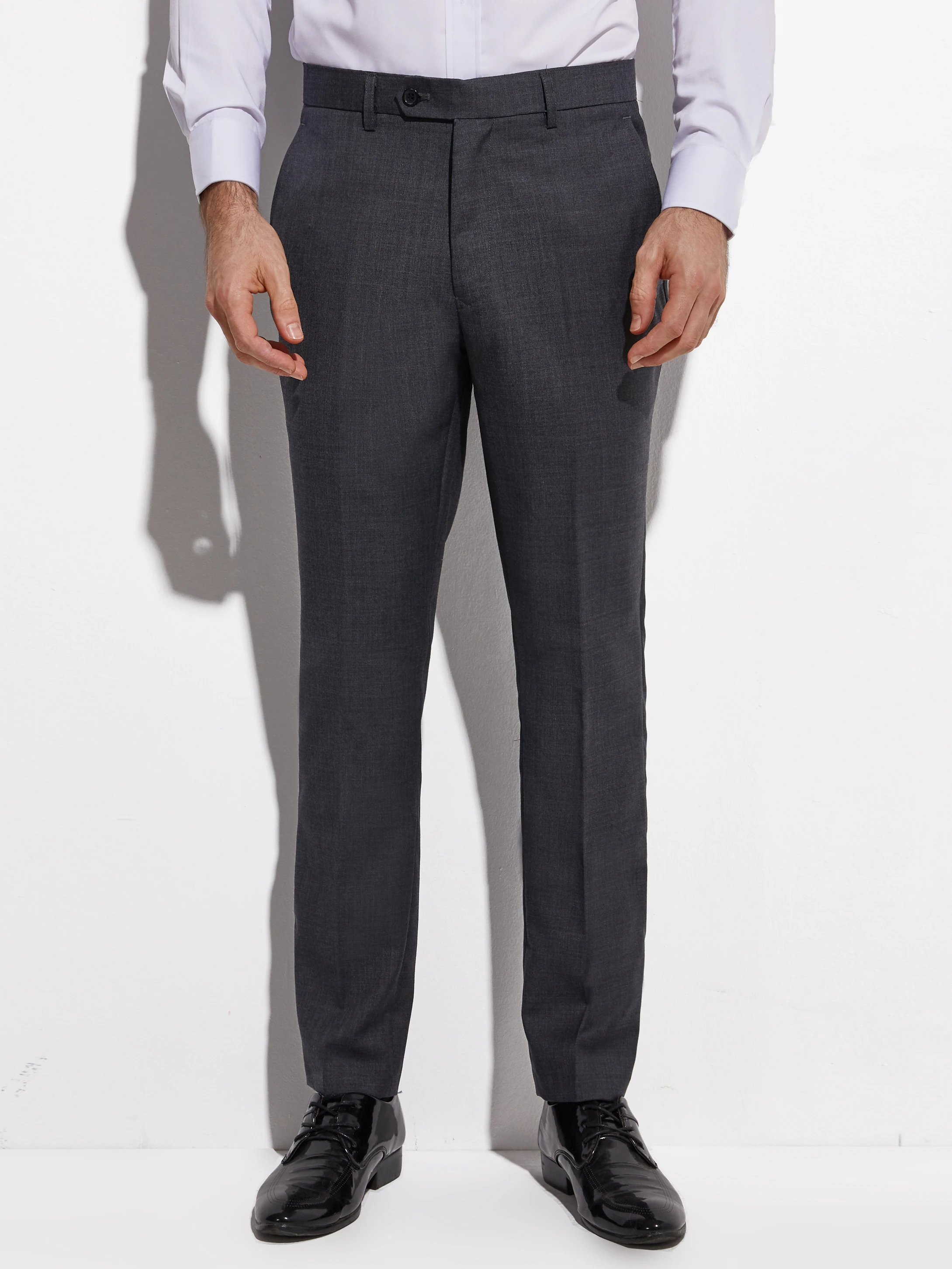 Buy Vermilion Straight Fit Trousers Online | FableStreet