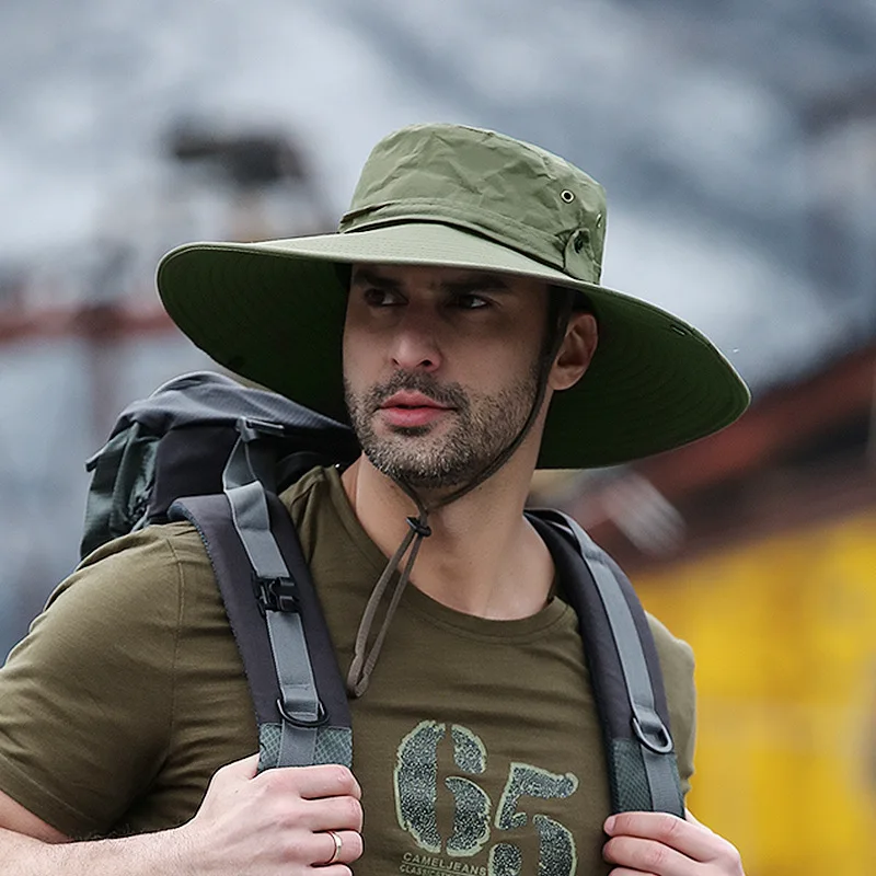Waterproof Bucket Hat For Male Summer 