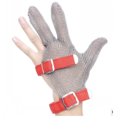 steel chain gloves