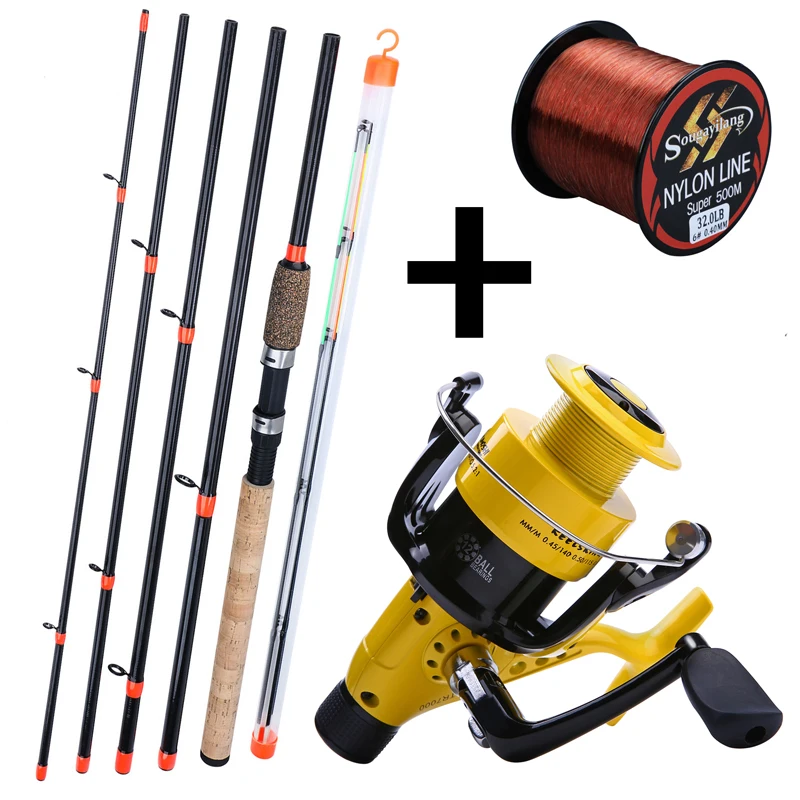 8ft spinning rod & reel combo